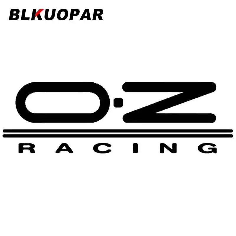 

BLKUOPAR OZ Racing Symbol Car Motorcycle stickers Street JDM Signs Vinyl Car Wrap Personality DIY Car Styling Character