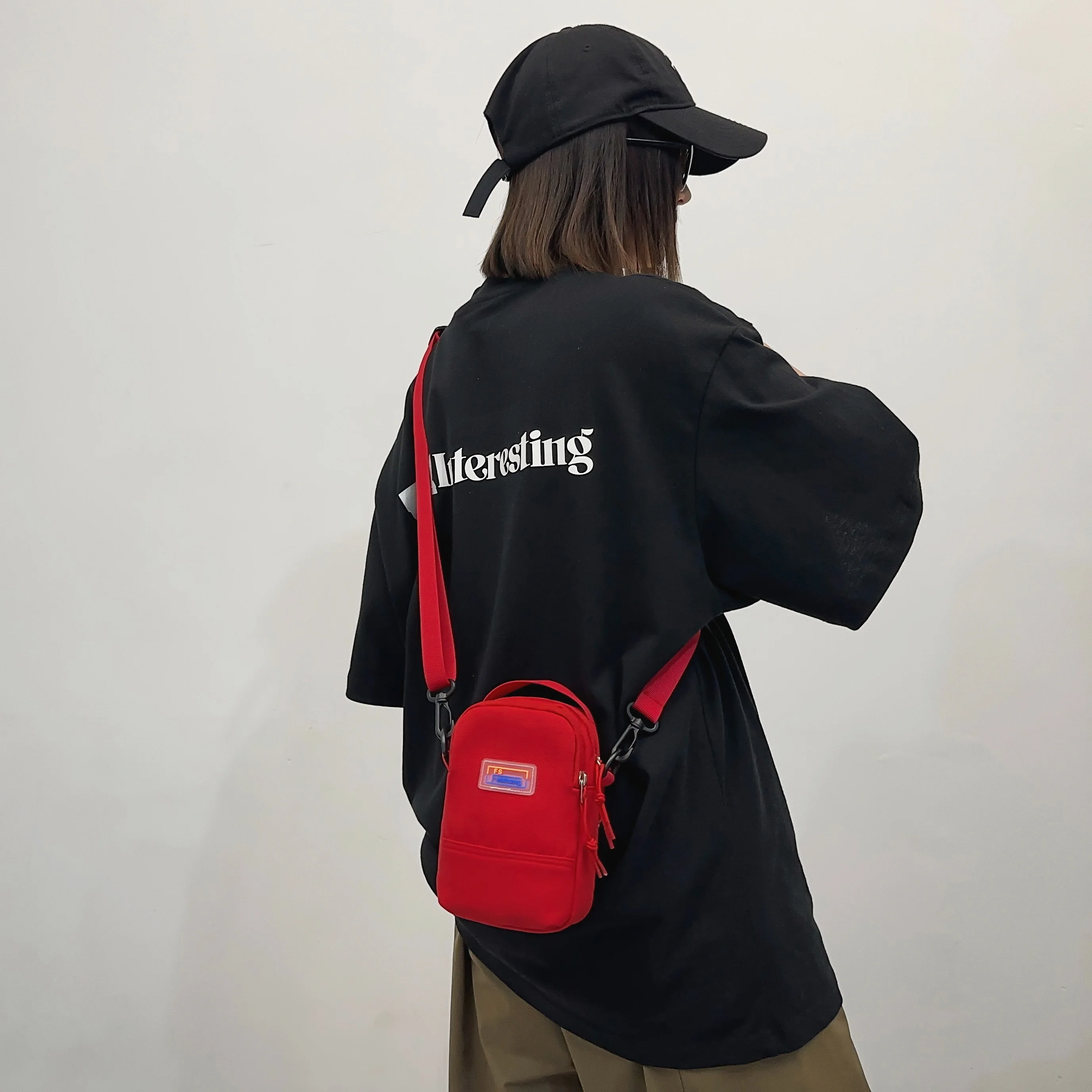 

Messenger Bag, Solid Color Simple Small Square Bag, Women's College Daily Commuting Shoulder Bag, Outdoor Sports And Fitness Sma