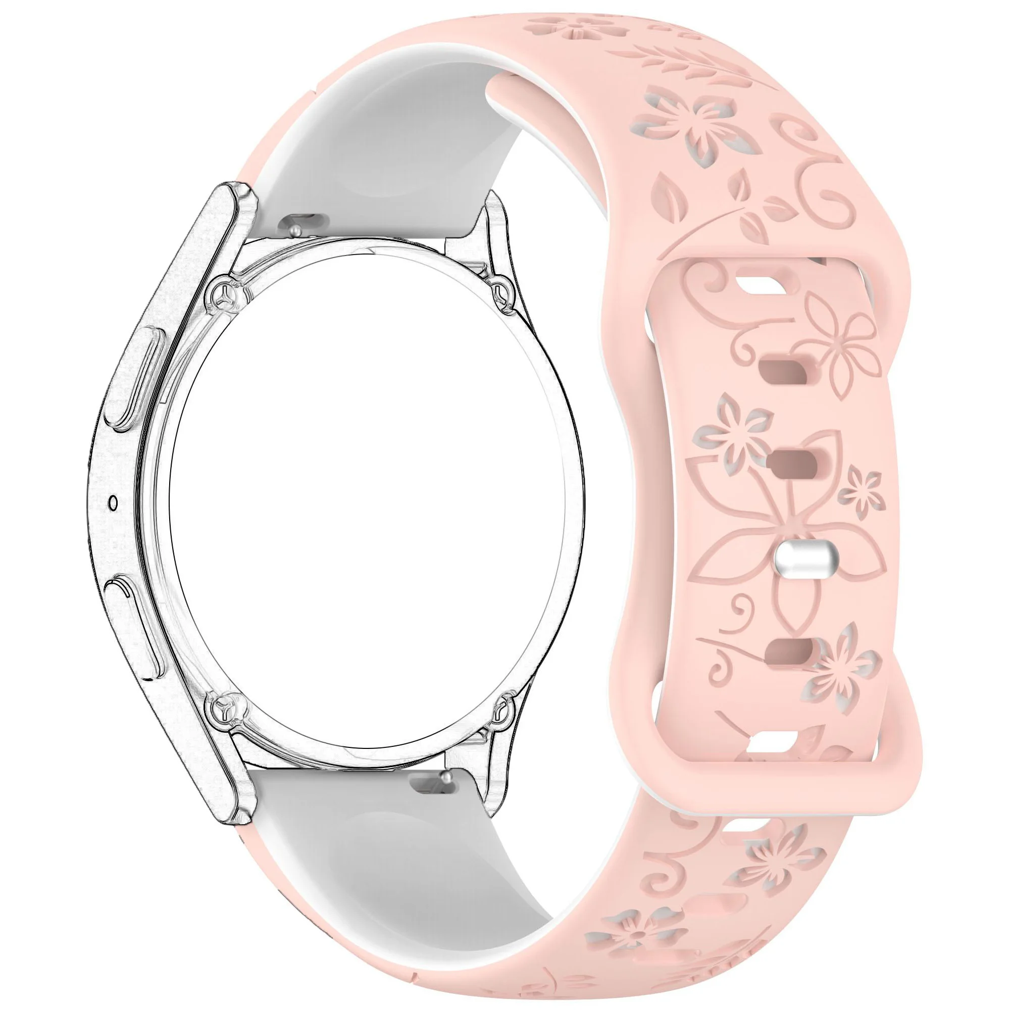 Ремешок 20 мм для Huawei Watch GT 3/2 42 мм, силиконовый ремешок для Huawei GT3 Pro 43 мм GT2 Honor Magic 2 42 мм, сменный браслет для часов