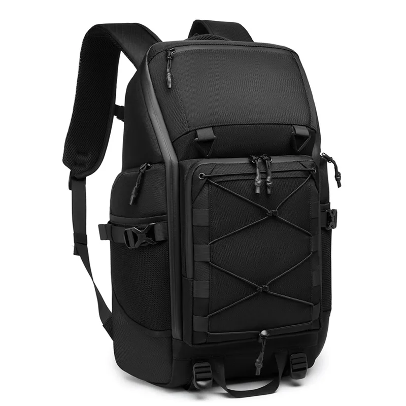 OZUKO Zaino per laptop da 17,3 pollici Zaino da viaggio da 35 litri Borsa in nylon Zaino da trekking multifunzione impermeabile per esterni di