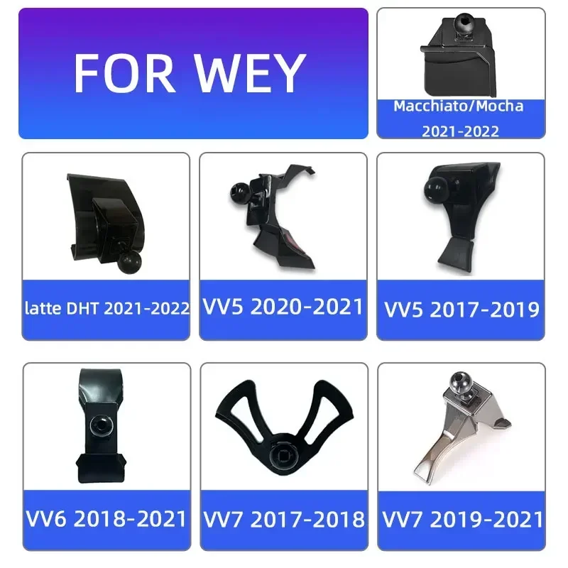 Car Phone Special Bracket Base For Great Wall WEY VV5 VV7 VV6 Mocha Macchiato Latte DHT Fixed Holder Auto Air outlet Accessories