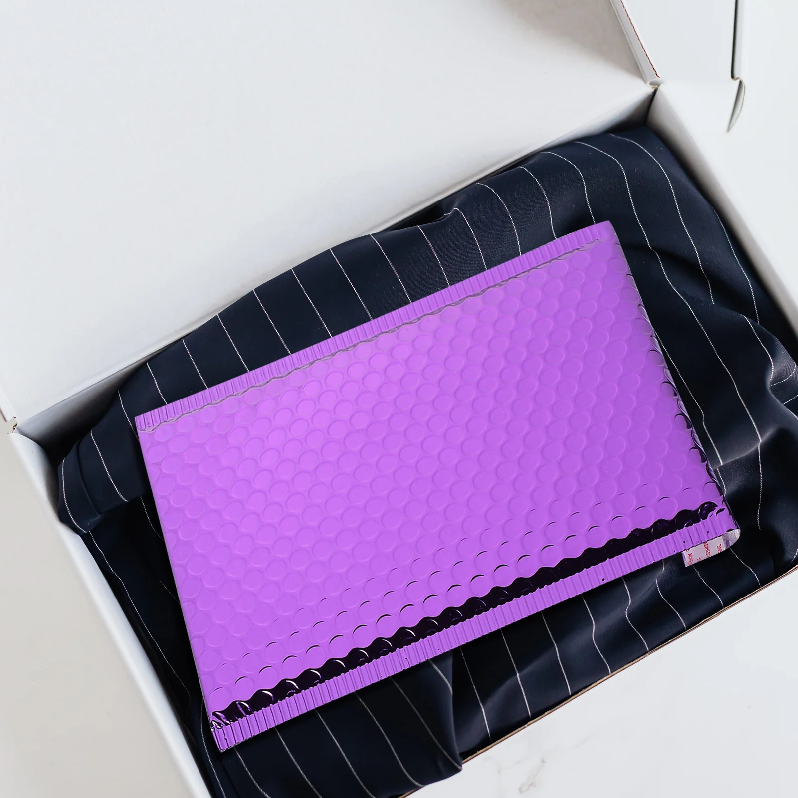 10Pcs Professional Bubble Mailers Multi-Function Self Seal Padded Shipping Envelopes Protective Bags Purple Bubble Mailers