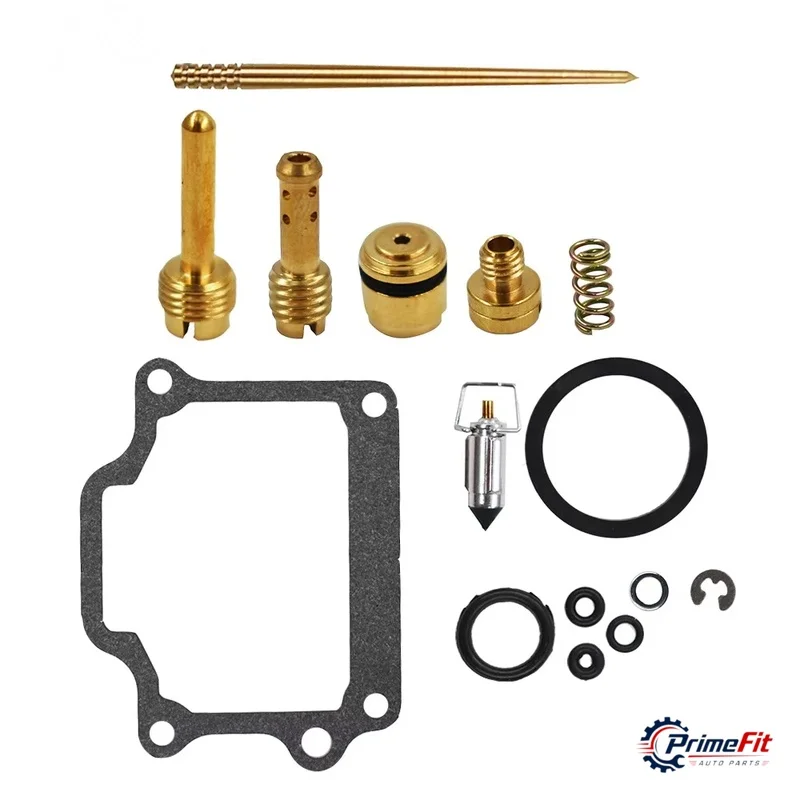 Carburetor Rebuild Repair Kit for Suzuki LT80 ATV 1987-2006 Jet Needle Main Slow Jets Float Valve Gasket