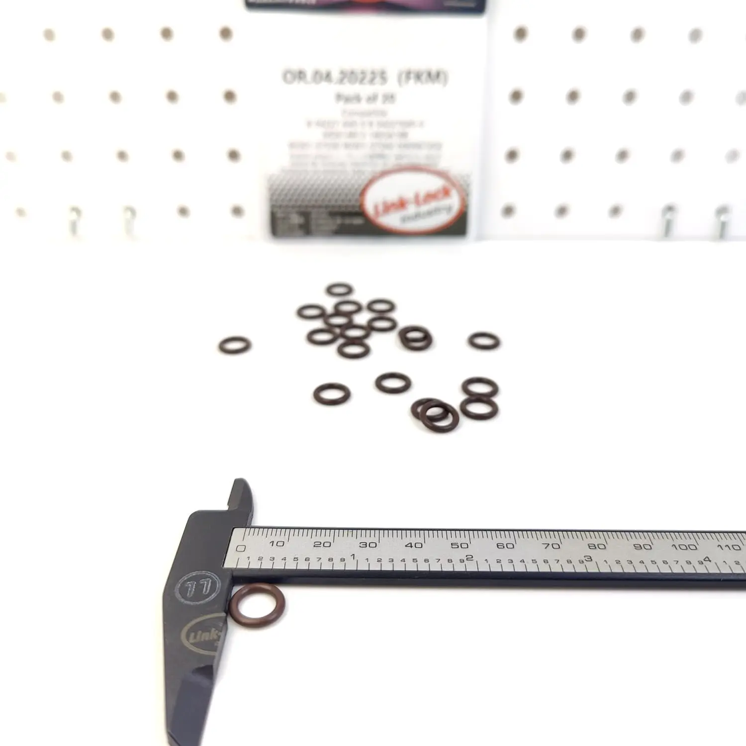 LINK-LOCK 20PCS OR.04.20225 FKM Viton Sealing O-Ring Kit of Injector 8-94227-640-0 8-94227640-0 MD614813 1465A188 90301-07030 90
