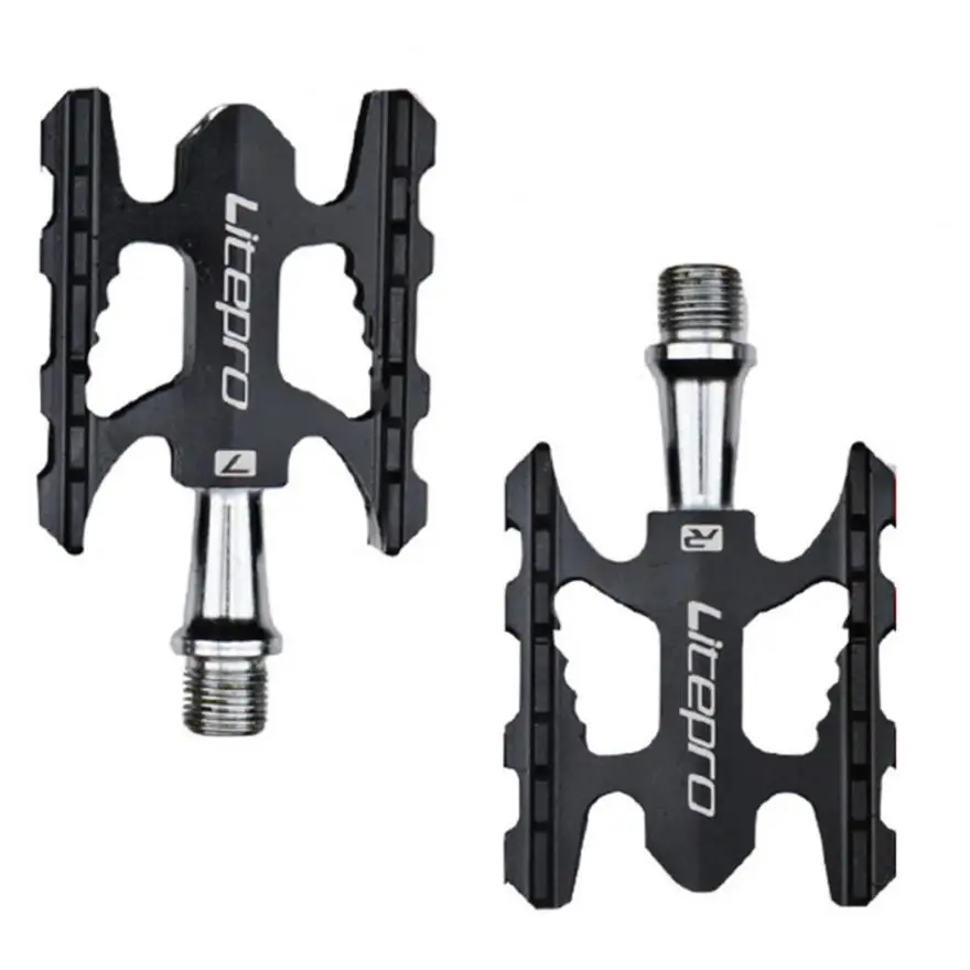 Litepro K3 페달 밀폐형 베어링 알루미늄 합금 미끄럼 방지 MTB 도로 BMX 범용 자전거 페달, Brompton Fnhon 접이식 자전거용