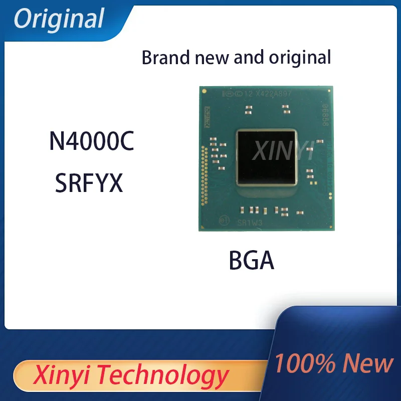 100% test very good product N4000C SRFYX bga chip reball with balls IC chips