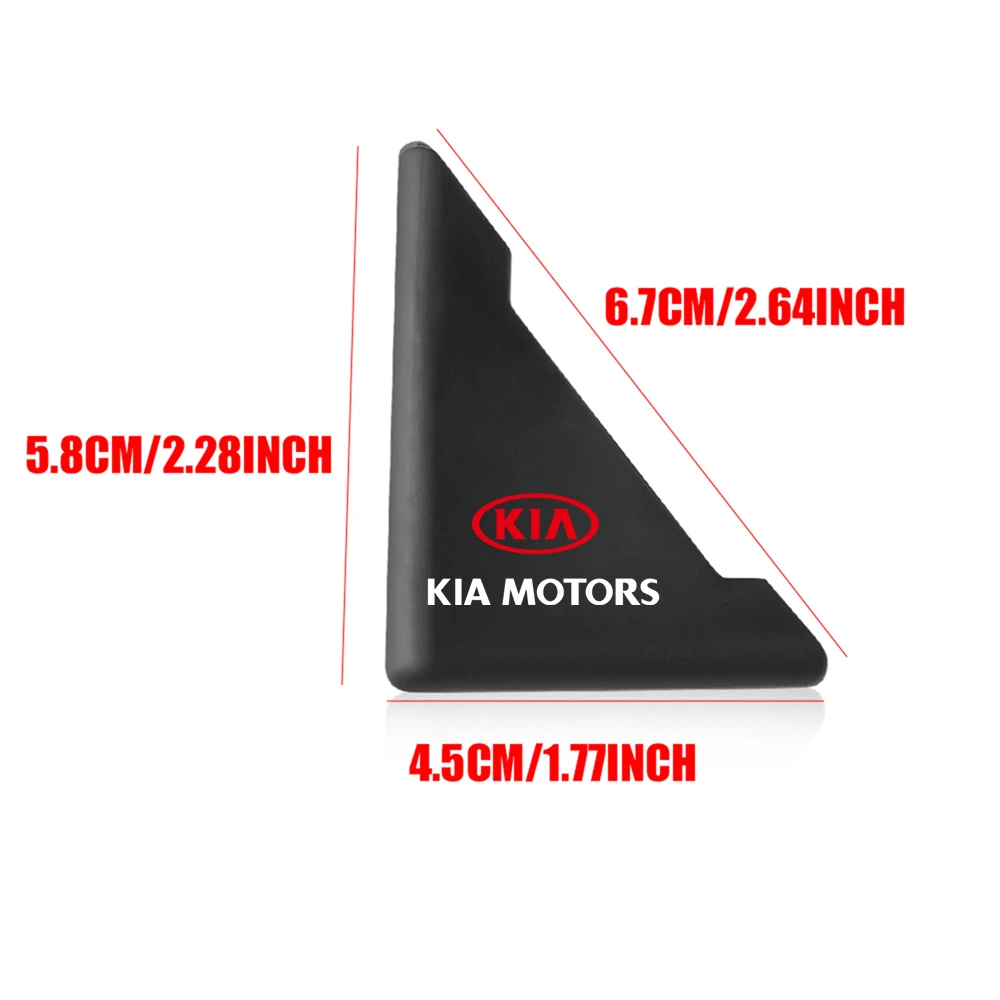 غطاء زاوية باب السيارة ملحقات حماية مضادة للخدش لكيا كين بيغاس سورينتو سول سيراتو سبورتاج أوبتيما ريو كارينز K5 #6