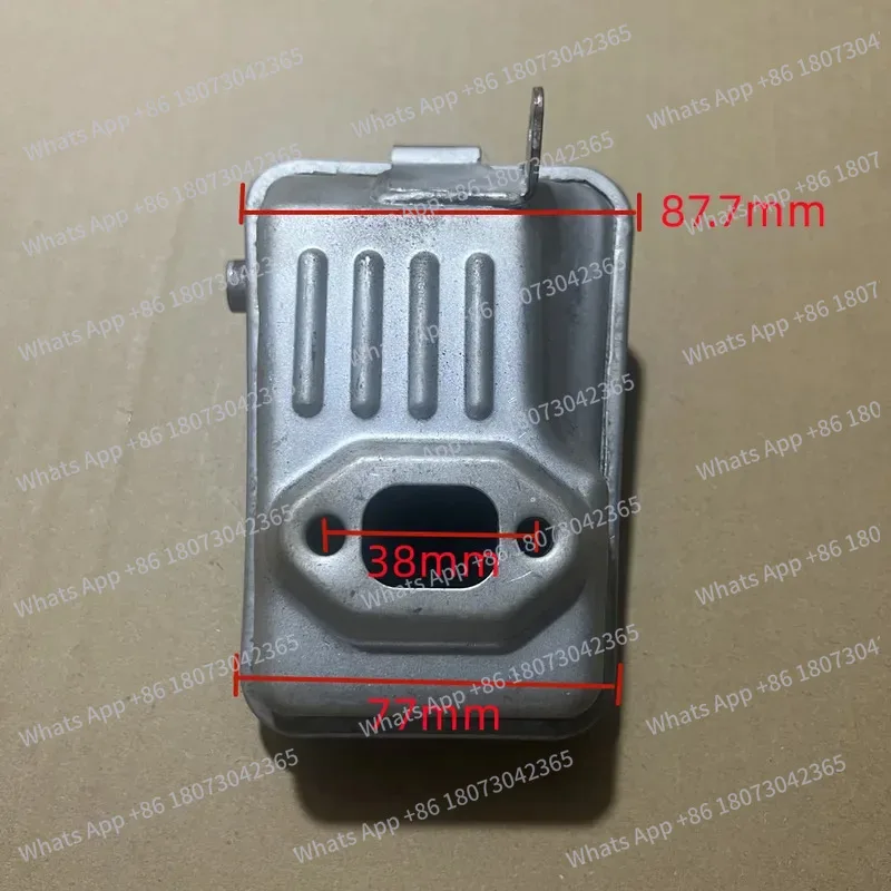 

Выхлопная труба глушителя ДЛЯ BC350 BC380 436 36 37 370 381 EF3500 EF3600 EF3700 EF3800 OM36 газонокосилка TAN