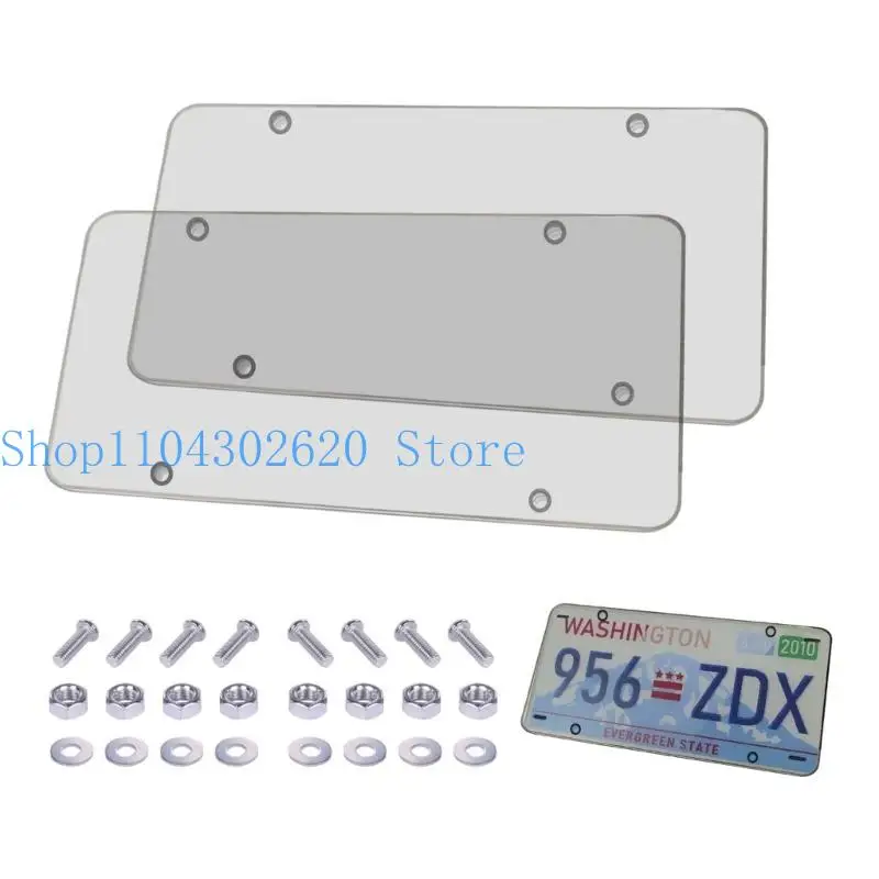 

02DE Reflective Anti-Speed Red Light Toll Camera Stopper Protector Frame Waterproof Unbreakable Bracket
