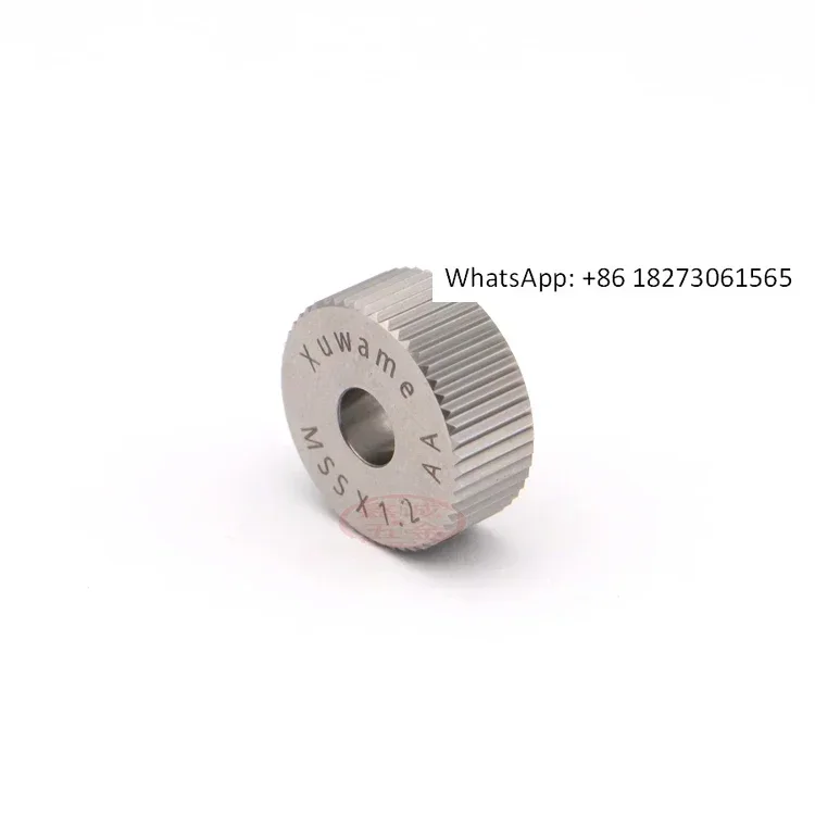 AA imported straight grain embossing knife RAAP 0.50.60.81.01.21.5MM20X8X6 copper aluminum straight grain embossing wheel