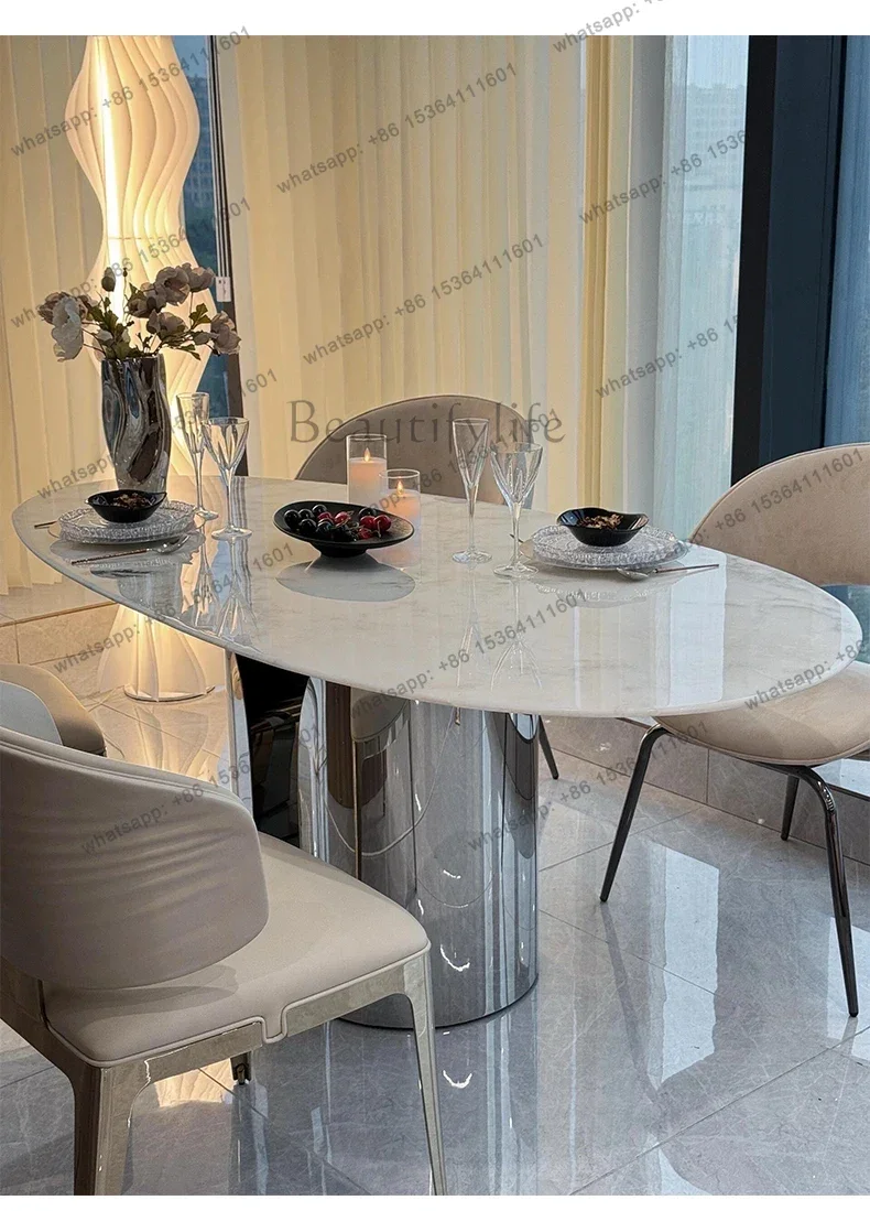 Mobile Kitchen Dining Table Restaurant Marble Side Desk Table Study Luxury Modern Gaming Poker Mesas De Comedor Home Furniture