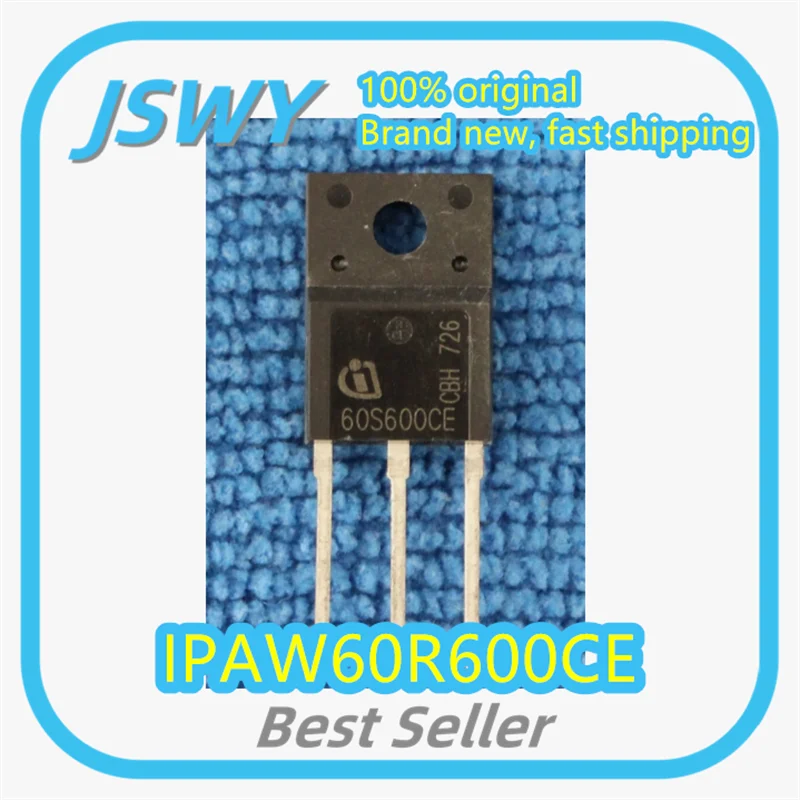 

(5/50 pieces) IPAW60R600CE IPAW60R600 Silkscreen 60S600CE TO-220F MOSFET In stock Fast shipping