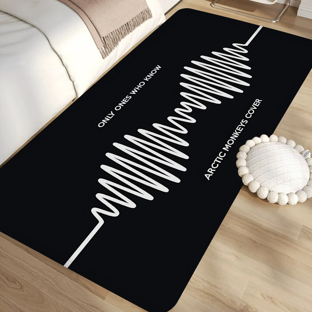 

Vintage Arctic Monkeys Rock Band Music Cover Series Floor Mat Rectangle Anti-slip Home Soft Badmat Front Door Indoor Outdoor Mat