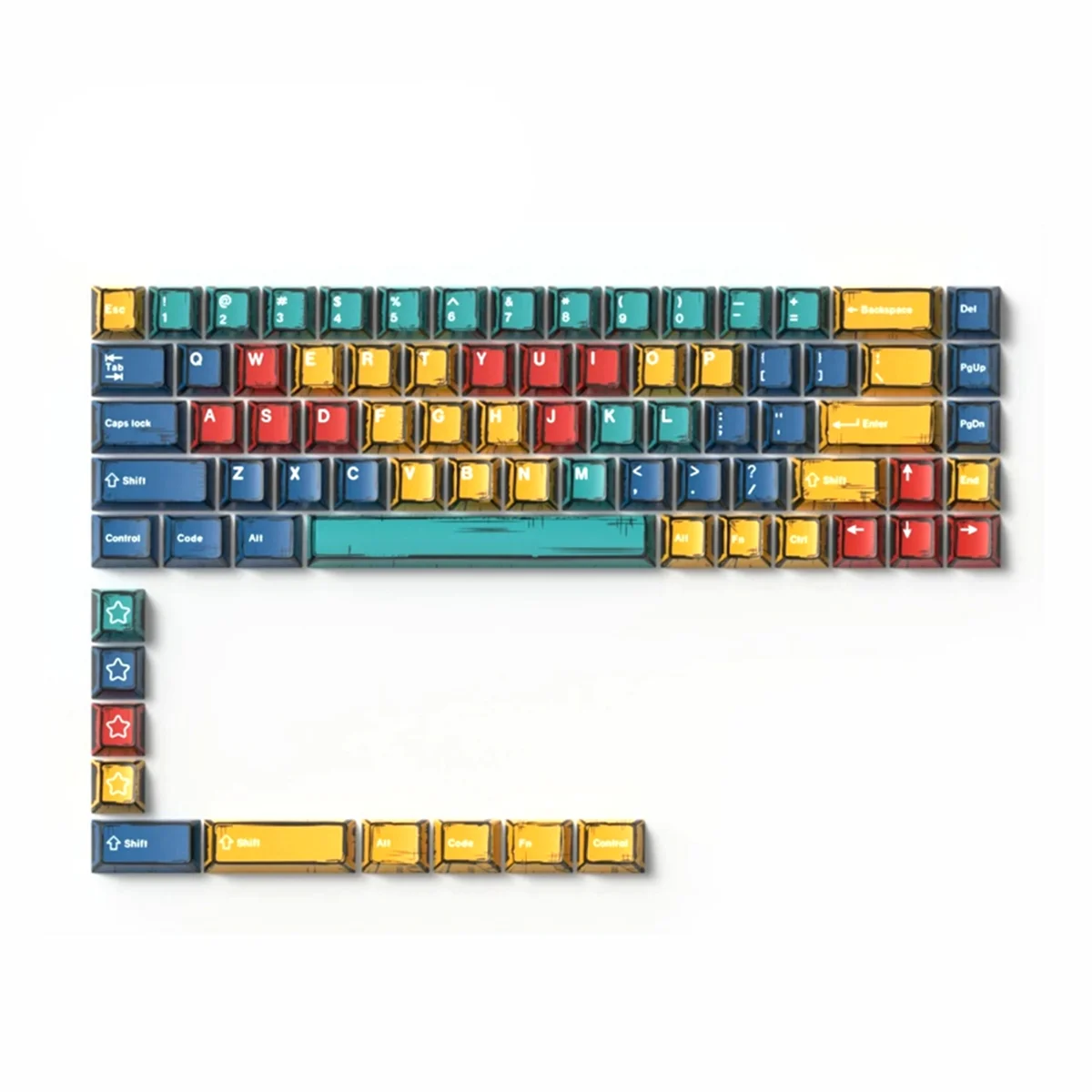 A49T Comic Keycaps …
