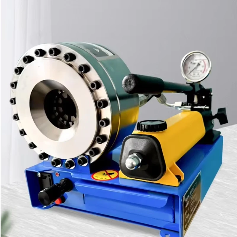 Manual  Crimping Machine Hydraulic  Press Household High Pressure Oil  Explosion-proof Pipe Brake with 7 molds