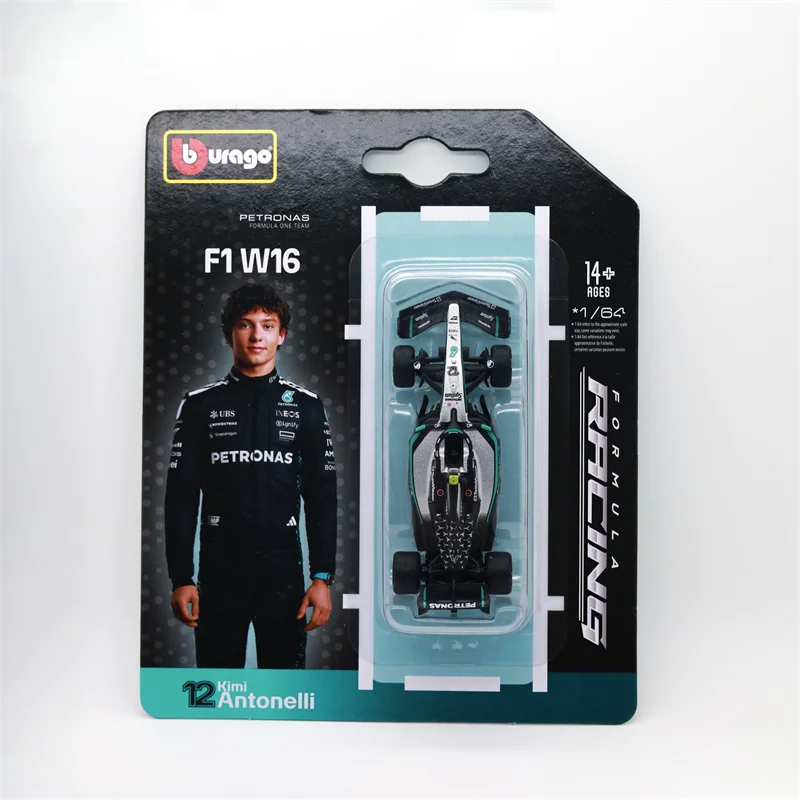 Bburago 1:64 2025 F1 SF-25 RB21 MCL39 W16E الأسترالية / البحرين GP دييكاست نموذج سيارة لجامع المجمع