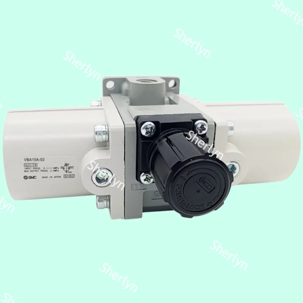 VBA10A-02GN  SMC Booster Valve VBA43A-04GN VBA20A-03GN VBA40A-04GN No Accessories, Table And Muffler Not Included