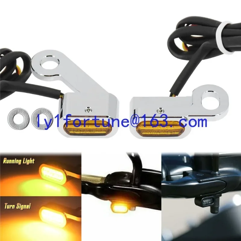 88348 Soft Tail Fat Boy Street Fighter Breakthrough Modified Mini Turn Signal LED Turn Signal