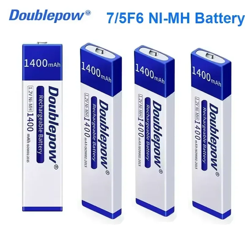 High Quality Rechargeable NiMH Replacement Battery 7/5F6 67F6 1.2V 1400mAh Cell For Panasonic Sony Walkman Portable CD MD Player