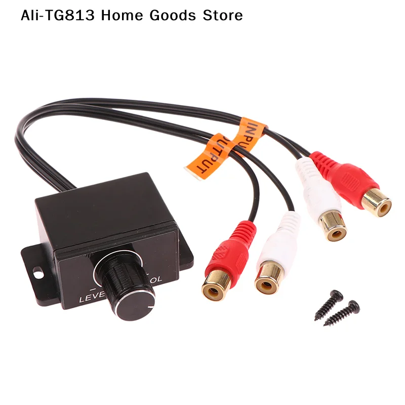 [TG813]New Car Amplifier Volume Regulator Speaker Bass Controller Car Audio Amplifier Sound Adjuster Subwoofer Amplifier
