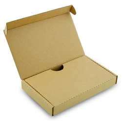 Recyclable Corrugated Box Mailers - Kraft Paper Box Perfect for Shipping Small Mobile Phone Case -179x111x22mm