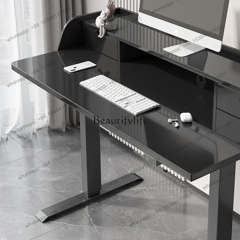 60.Smart lifting table writing one-click lifting desk