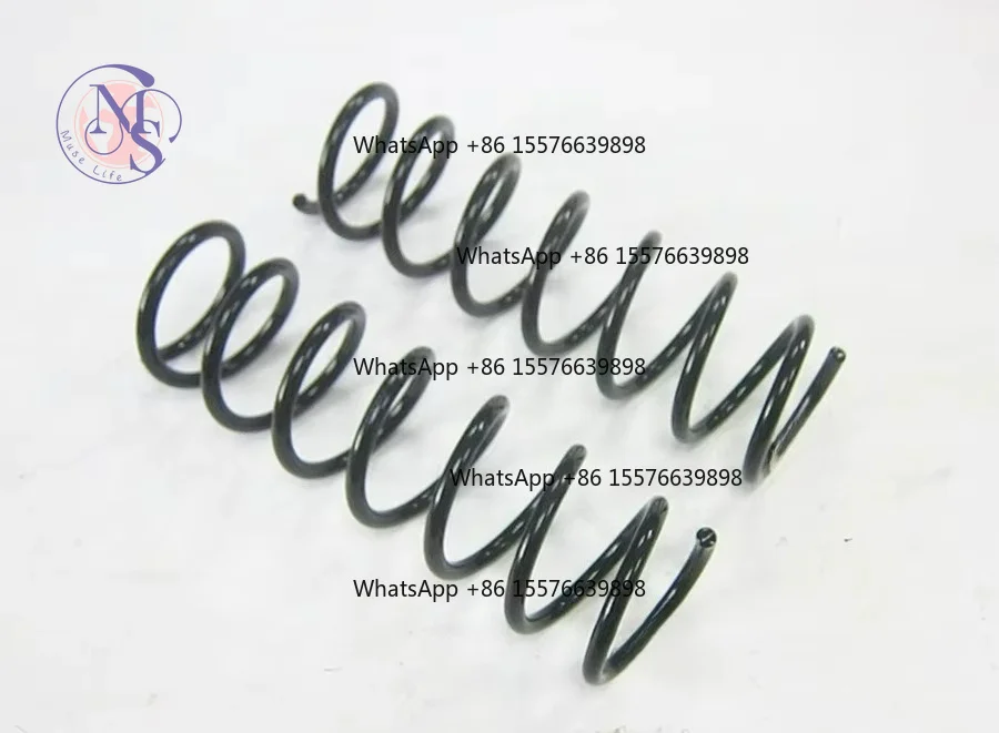 ZOCI‑FOR Rear Shock Absorber Coil Spring, Auto Suspension Helical Spring Replacement Part