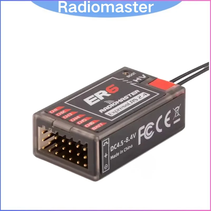 

RadioMaster ER4 ER6 ER6G ER6GV ER8 ER8G ER8GV 2.4GHz ExpressLRS ELRS PWM Receiver Long Range RC FPV Drone Parts