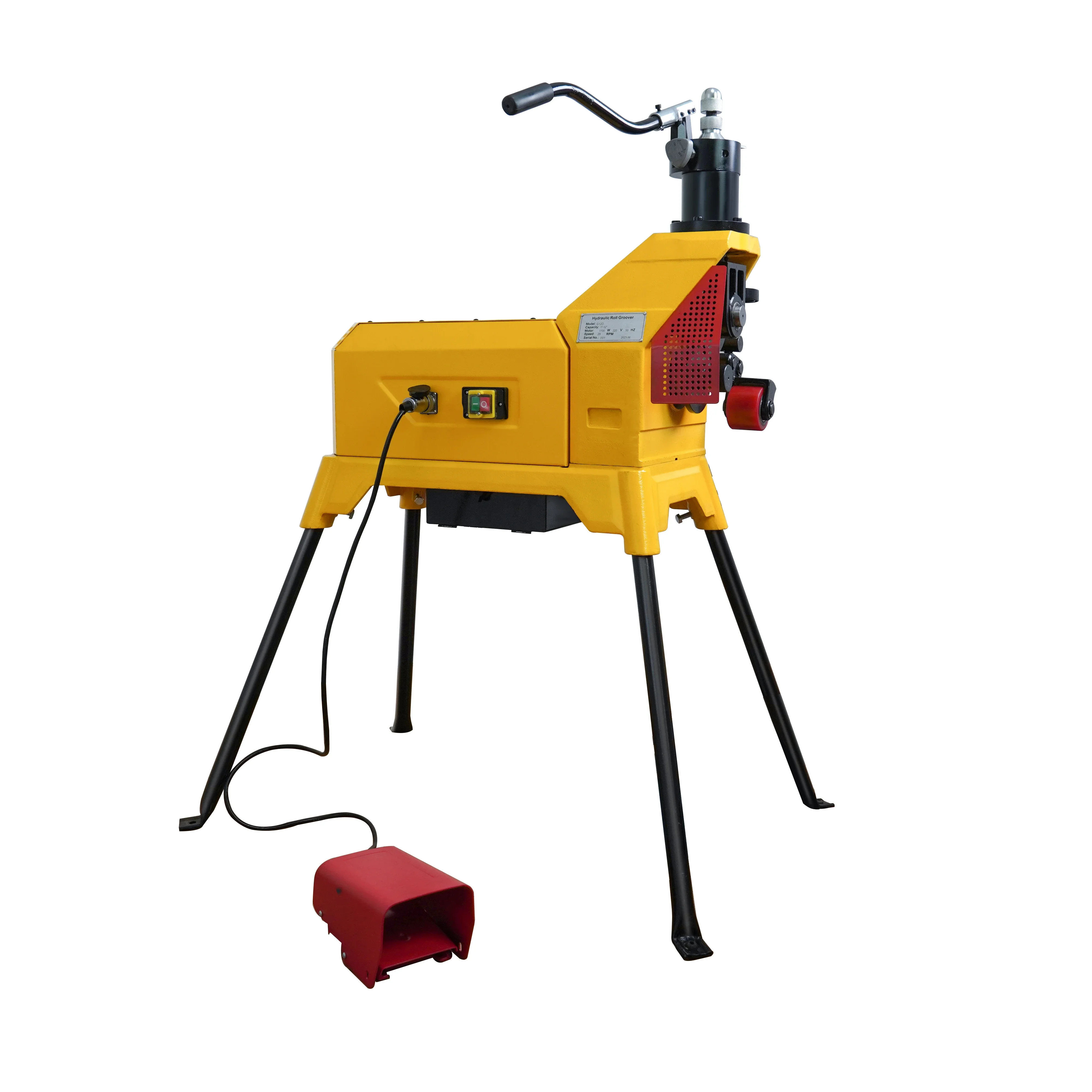 

Industrial professional 12 Inch Pipe Cut Grooving Machine Capacity: 1"-12" Sch G12D