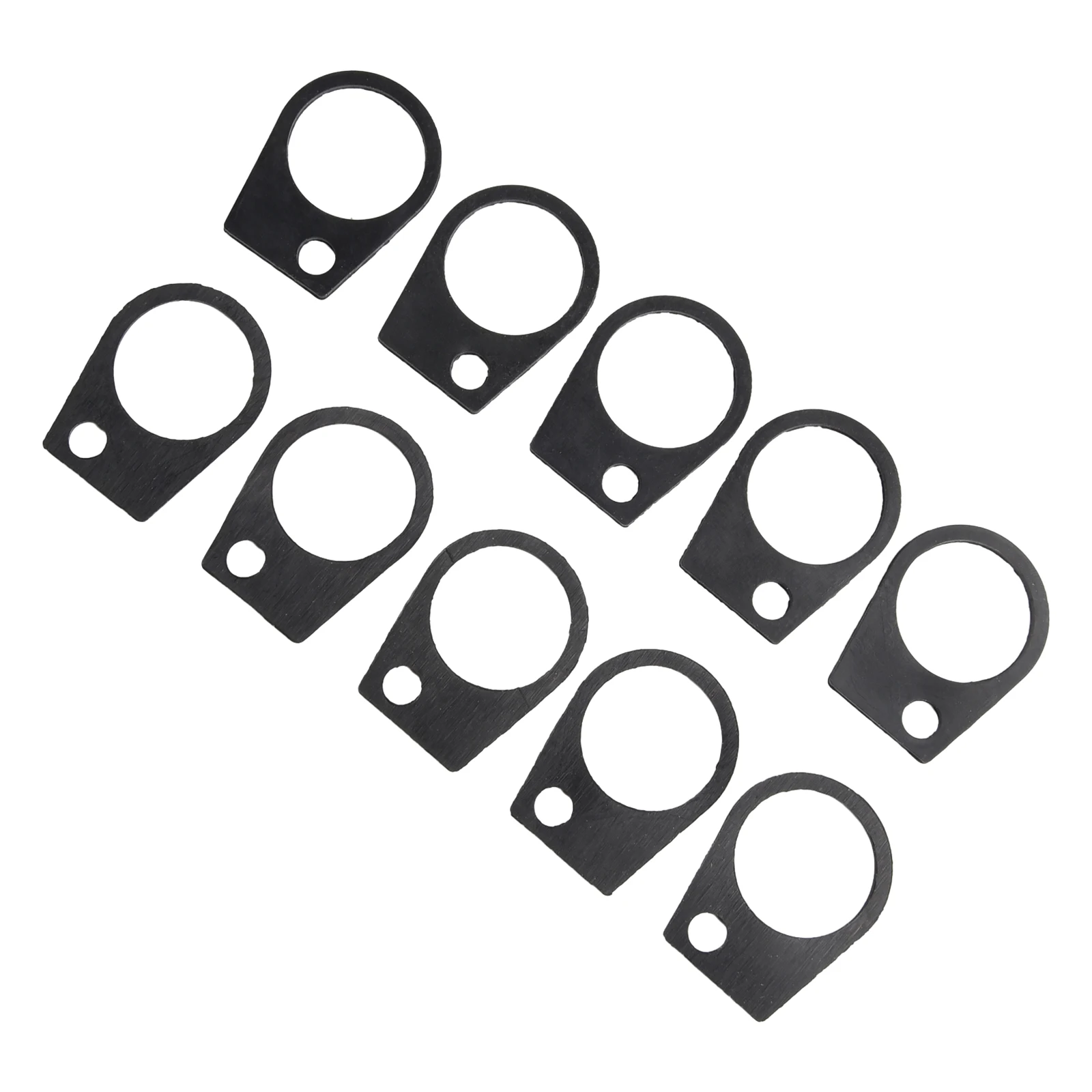 Gasket Replacement Kit for Chainsaw Air Filters Includes Ten Rubber Gaskets Suitable for Engines from 45 to 58 cc