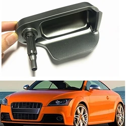 Aluminium Alloy Car Engine Hood Bonnet Release Handle Cover Kit For Audi TT MK2 2007-2014 8J TTS TTRS RS LHD/RHD 8J1823533C 4PK