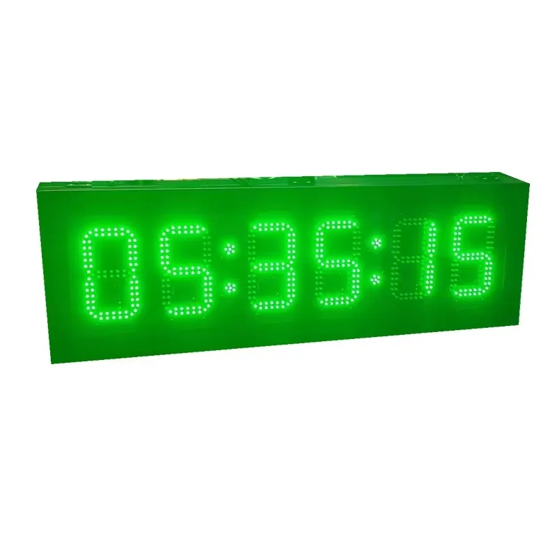 8 Inch 6 Digital Outdoor Timer Sports Countdown Timer Double-sided Timer Led Digital Clock