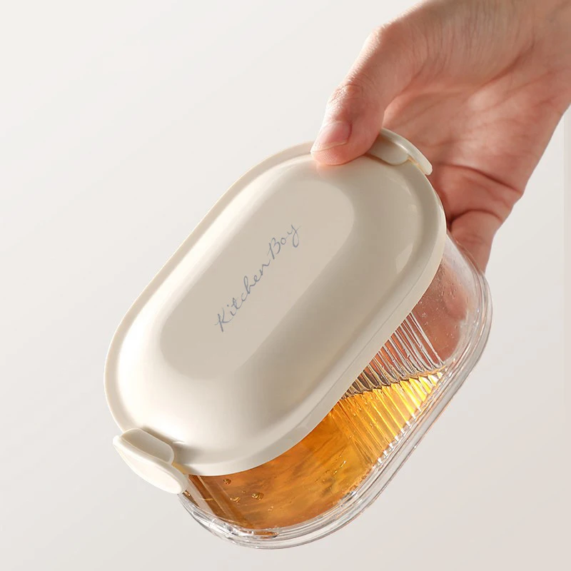 Scatola portaoggetti trasparente per condimenti per spezie frigorifero scatola per frutta multistrato per alimenti accessori per scatole per Organizer da cucina