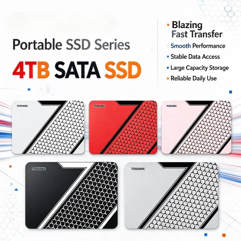 Colorful High-Speed Portable External SSD, Secure Data Backup Drive for Laptop & Desktop PC, Multi Capacity Options:500GB-4TB