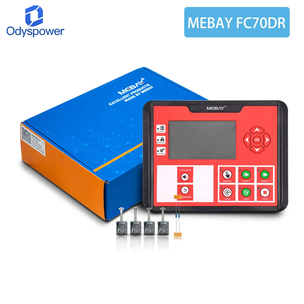 Mebay FC70DR Diesel Engine Fire Pump Controller Panel Generator Control Module for Fire Pump Units Driven Spare Parts