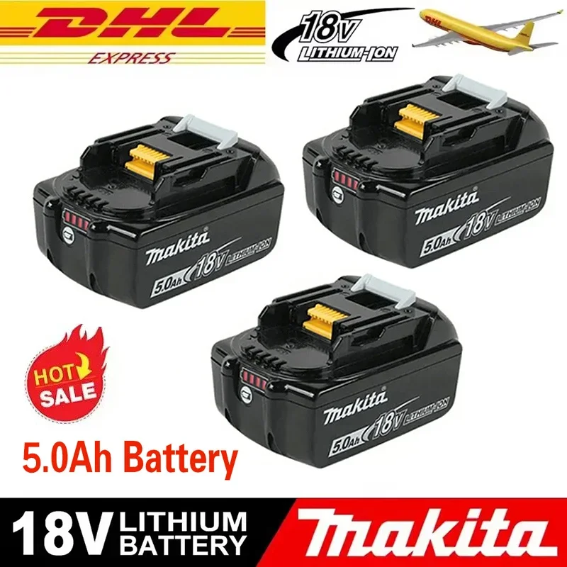 

Original 100% Makita 18V 6Ah rechargeable tool battery, suitable for Makita BL1840 BL1830B BL1850B BL1850 BL1860 lithium battery