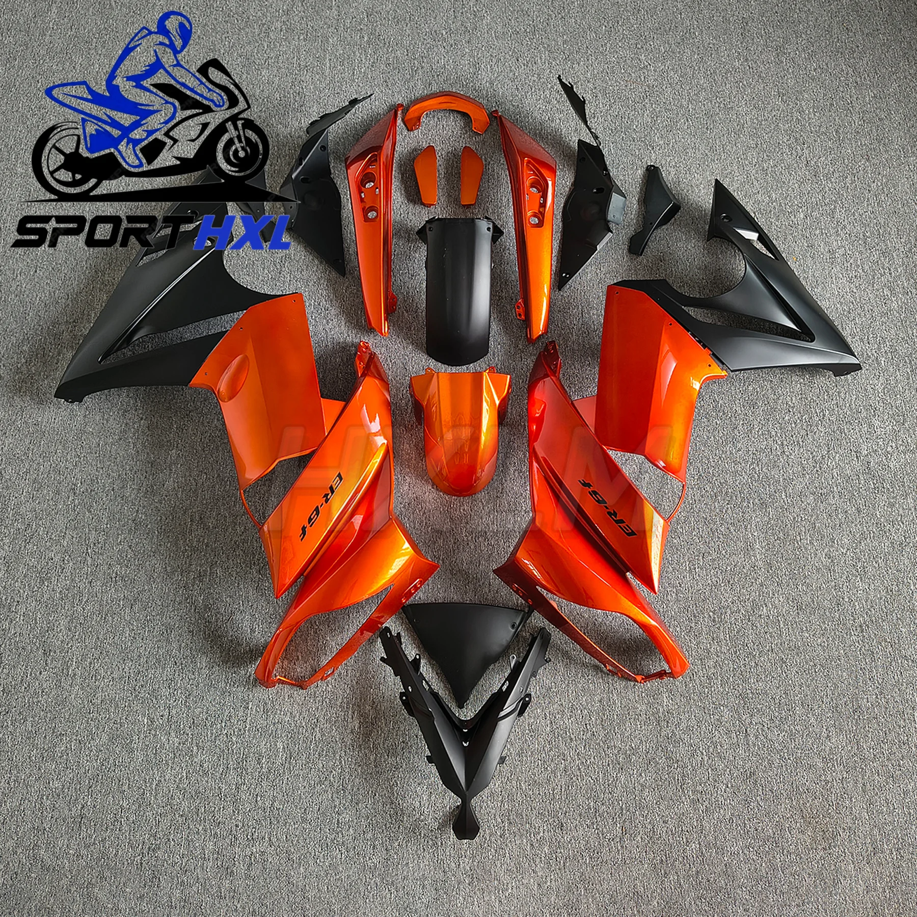 Fit For kawasaki Er6F 2009-2011 Motorcycle Accessories Shell Fairing Kit Set 2009 2010 2011 Classic style