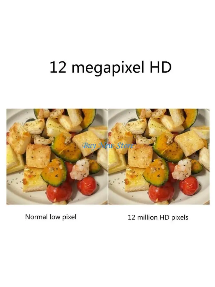 

20CE New 12.3MP for High Quality Camera HQ IMX477R High Sensitivity Supports Mount Lenses for Pi