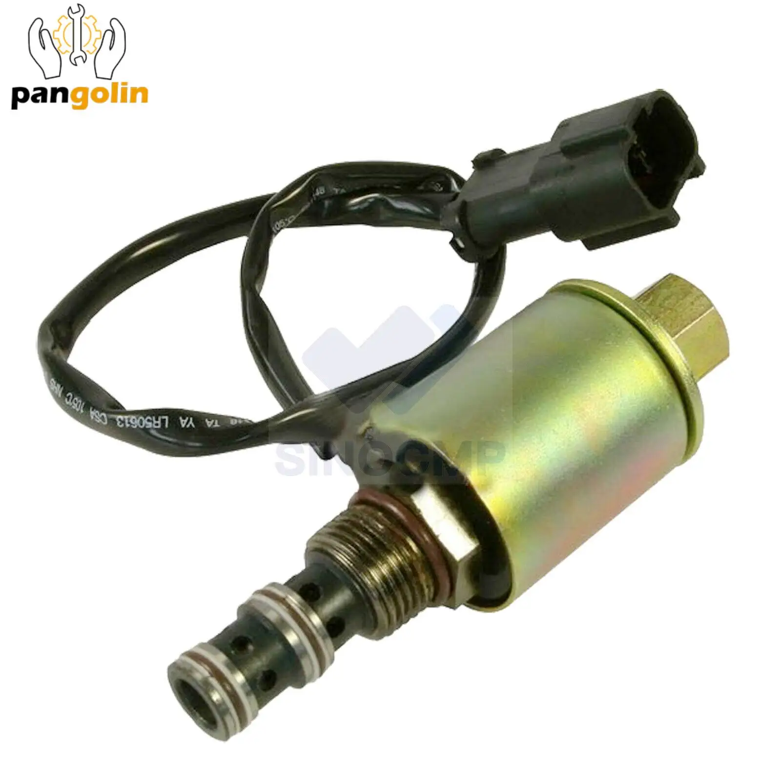 1pc 20Y-60-11713 20Y-60-11712 20Y6011711 Swing Solenoid Valve For Komatsu PC200-5 PC220-5 PC650-5 PC710-5 PC120-6 6D95 Excavator