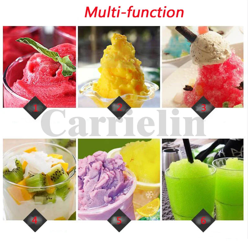 Fried Ice Cream Machine Commercial Full Automatic Fry Flat Thick Cut Ice Cream roll Maker Pan Yogurt Frying