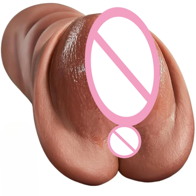 Realistic Pocket G-Spot Thick Labia Cat-like Vibrator with 5D Depth and Tightness Realistic Male Massager Adult Toy for Men 18+