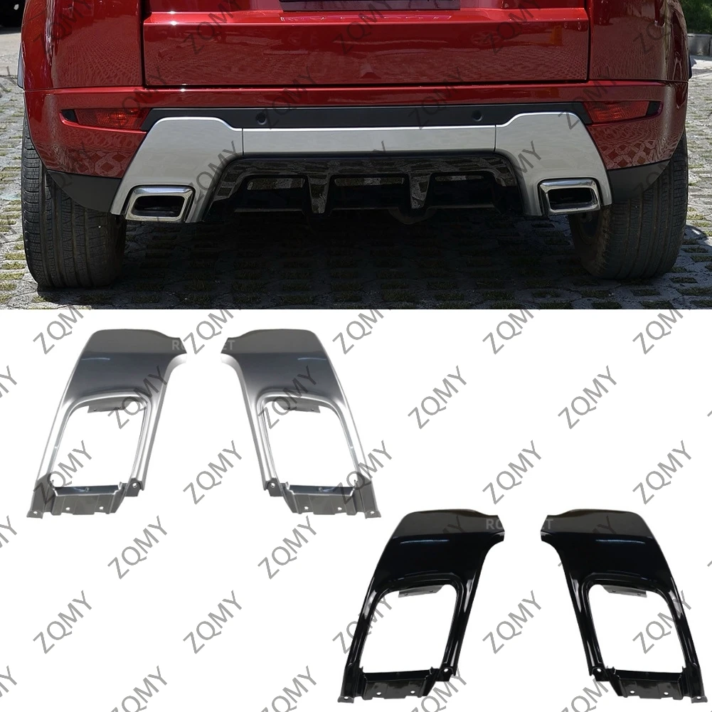 

1 шт., выхлопная труба для заднего бампера автомобиля Land Rover Range Rover Evoque 2010 2011 2012 2013 2014 2015 2016-2018