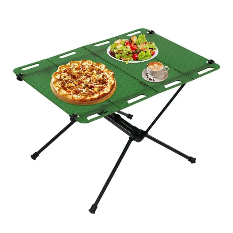 

Portable Picnic Table Foldable Camping Table Folding Picnic Table Non-Slip Camping Table Folding Elastic Retractable Portable