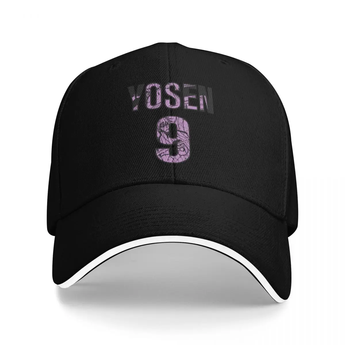 

Yosen #9 - Murasakibara Baseball Cap Visor golf hat genuine men's big size hat Girl'S Hats Men's