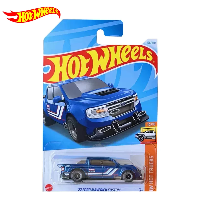 Original Hot Wheels Car 22 Ford Maverick Custom Toy for Boy Scale 1/64 Diecast Voiture Alloy Model Carro Collector Birthday Gift