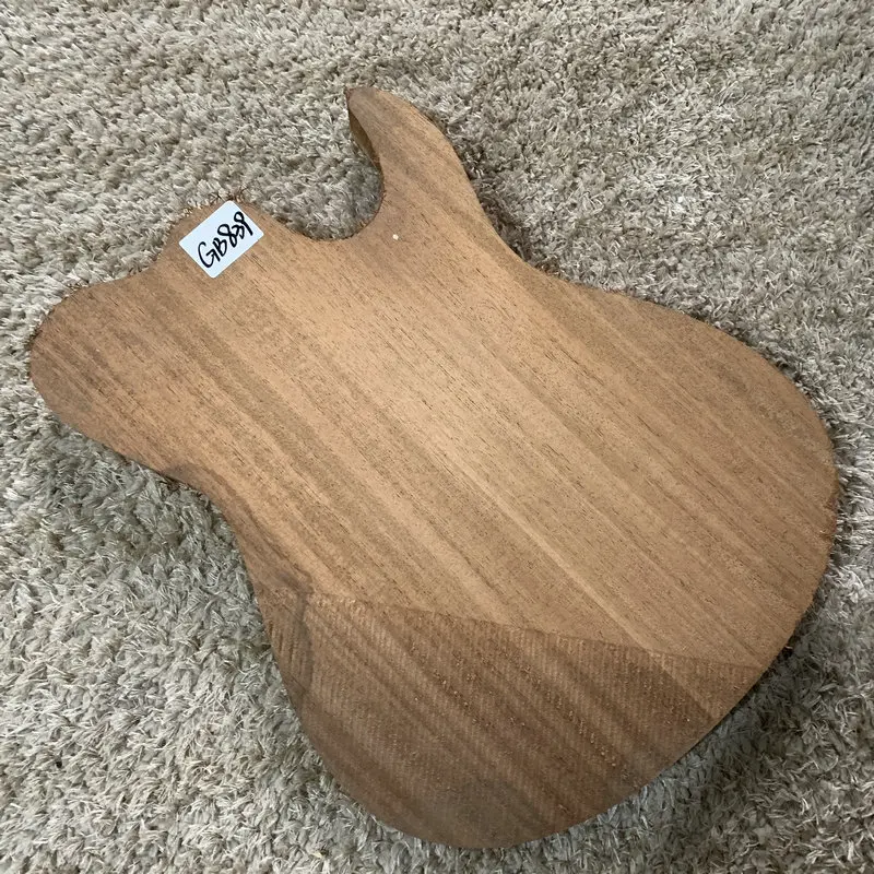 GB839 Unfinished TL Electric Guitar Body  TELE Uncut Solid Redwood  DIY Guitar Parts Replace Accessories