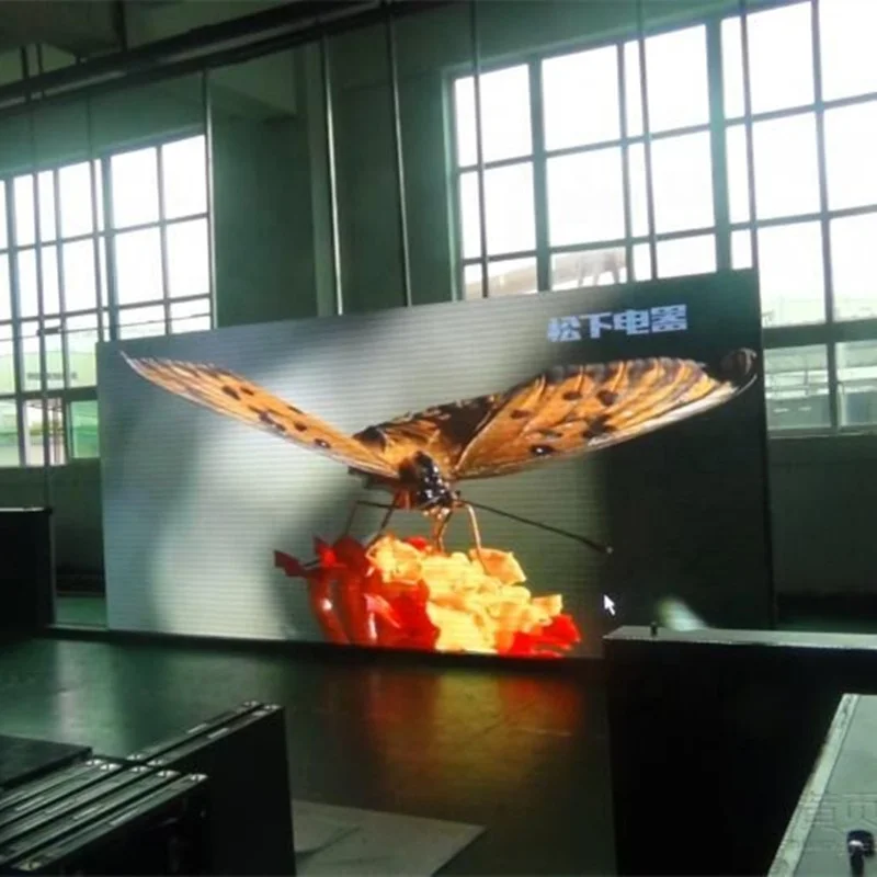 P3 Indoor LED Video Advertising Screen with 800 Nits Brightness IP31 Rating