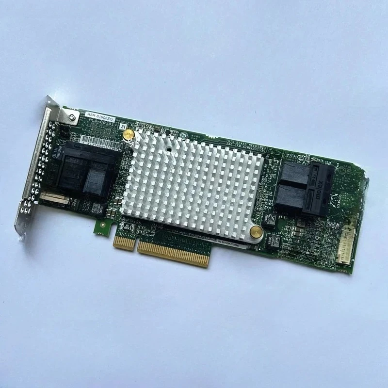 16-port expansion card, pass-through HBA card RAID 12GB array card Adaptec ASR-81605Z/ZQ