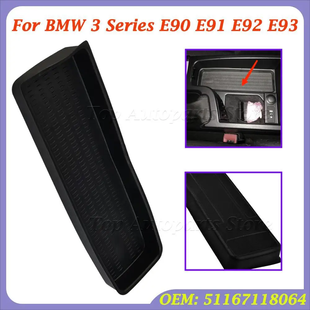 51167118064 For BMW 3 Series E90 E91 E92 E93 center armrest storage insert tray