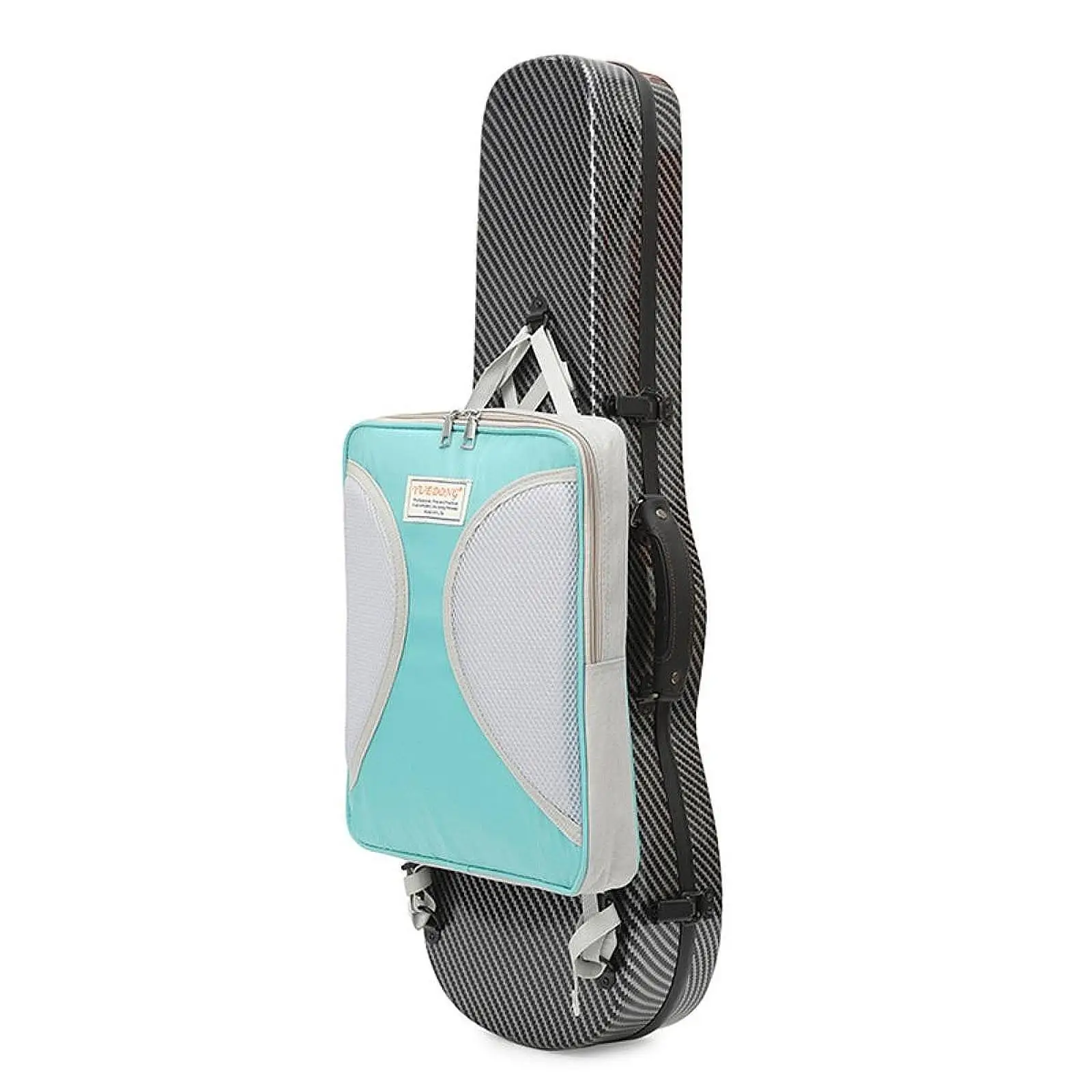 

Music Sheet Case Hanging Music Bag High Capacity Thick Music Score Storage Bag Waterproof for Violin Case with Backpack Sraps